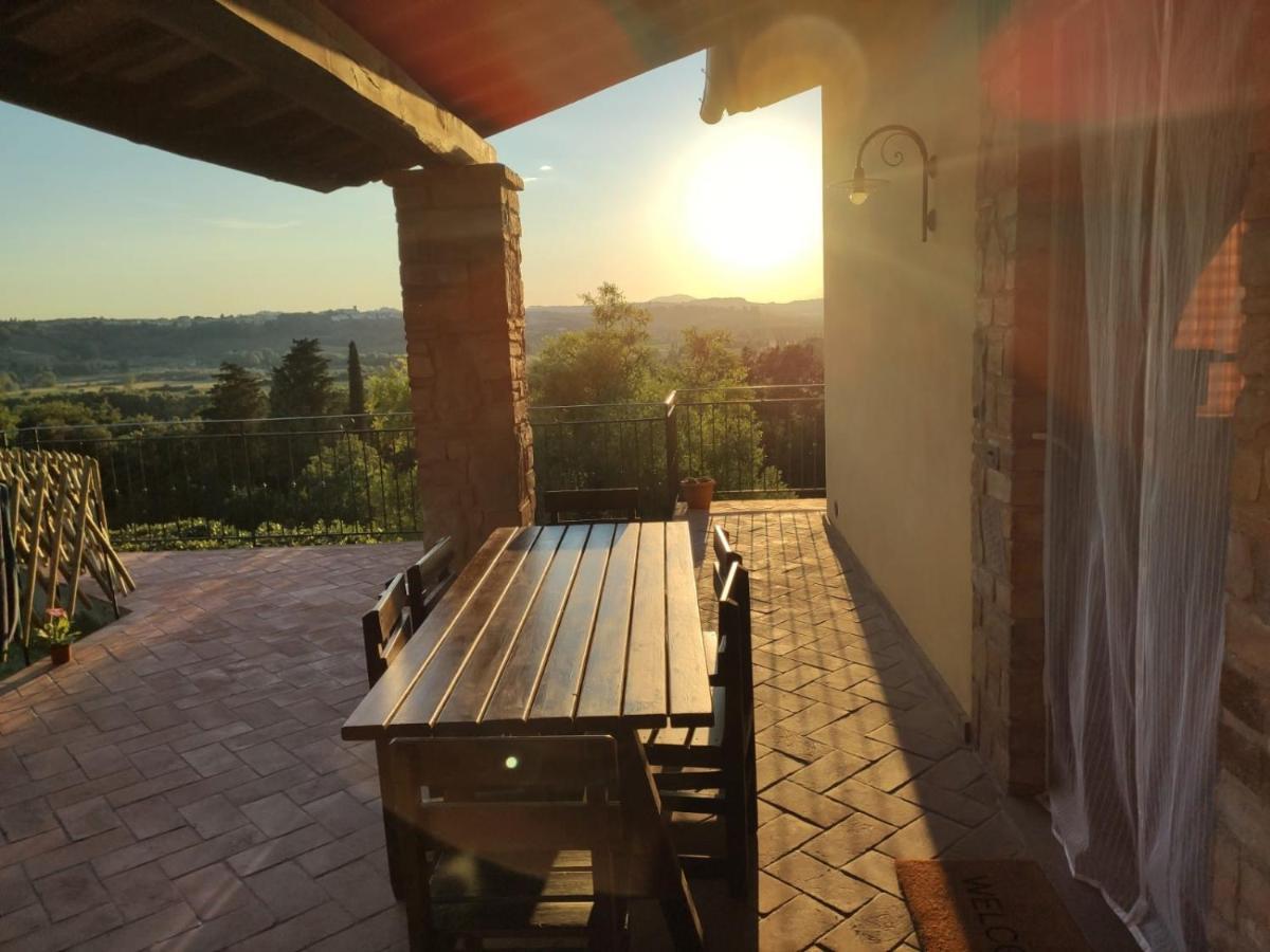 Sunset Hill - Tuscany - Villa & Private Pool Кастелфиорентино Екстериор снимка